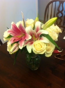 flowers from boyfriend